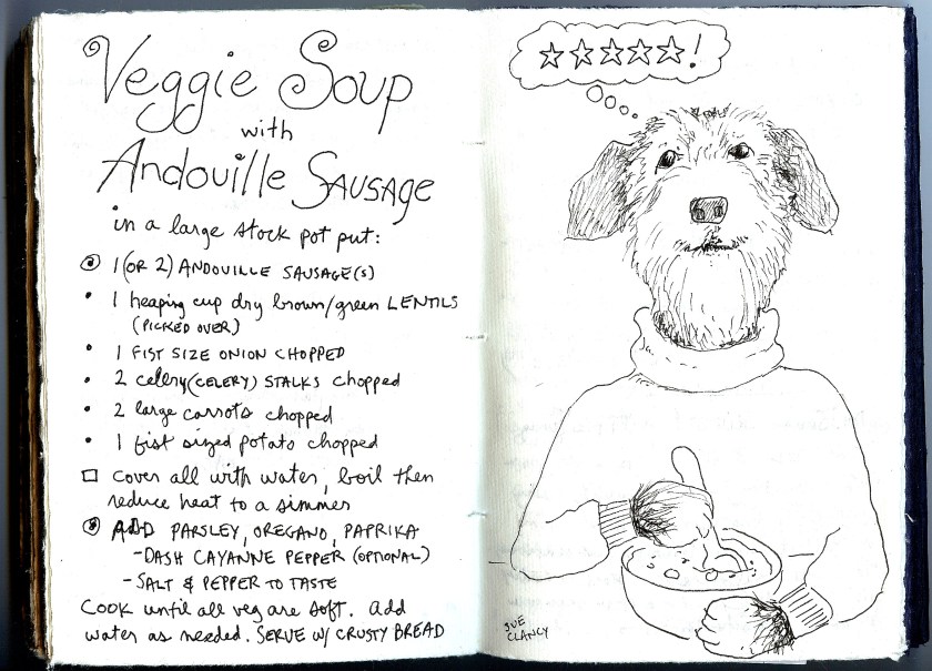 VeggieSausageSoupDog72