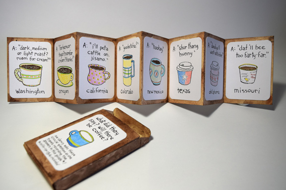 side B of "Coffee Please?" by Sue Clancy