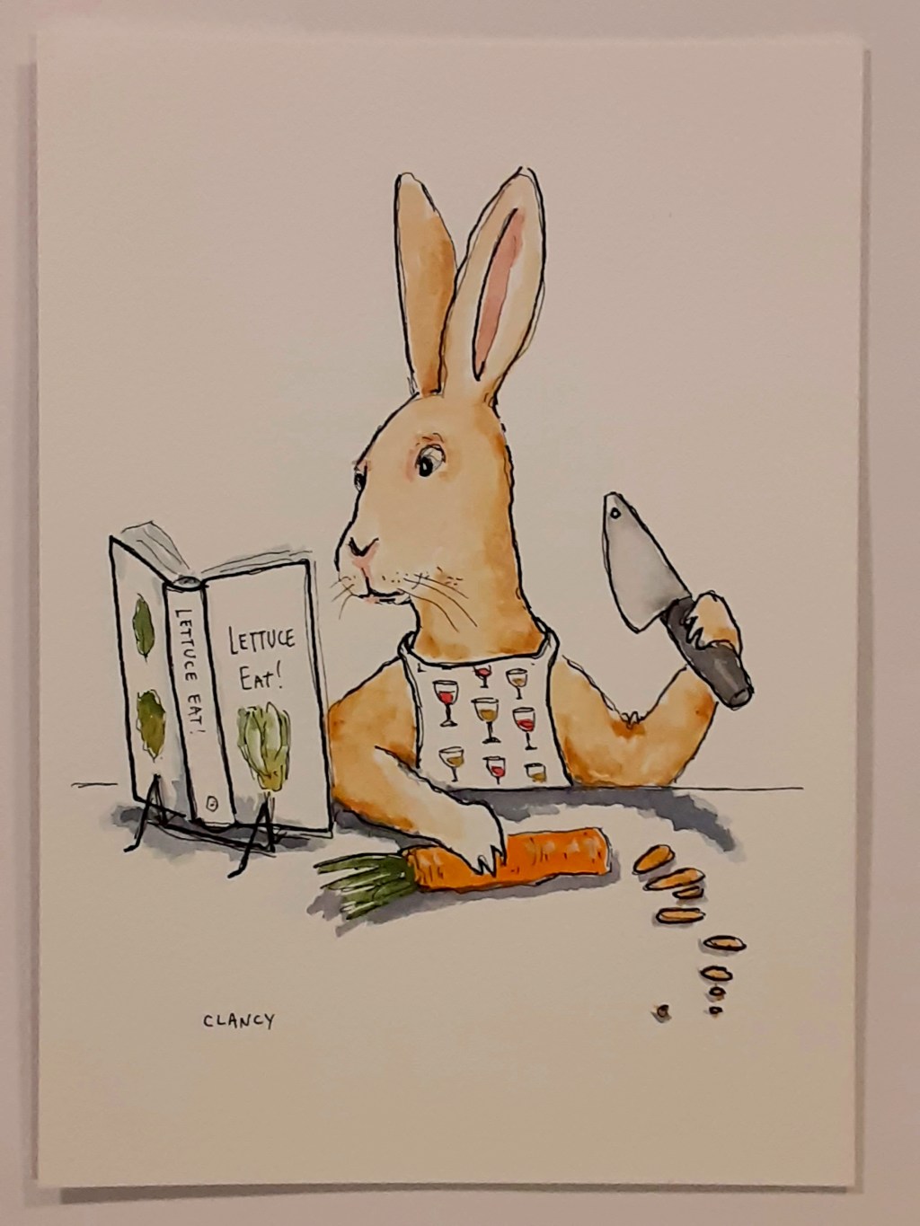 This Rabbit likes good eggs