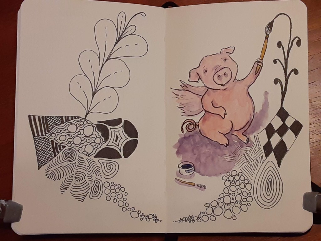 Flying pigs and being&nbsp;human.