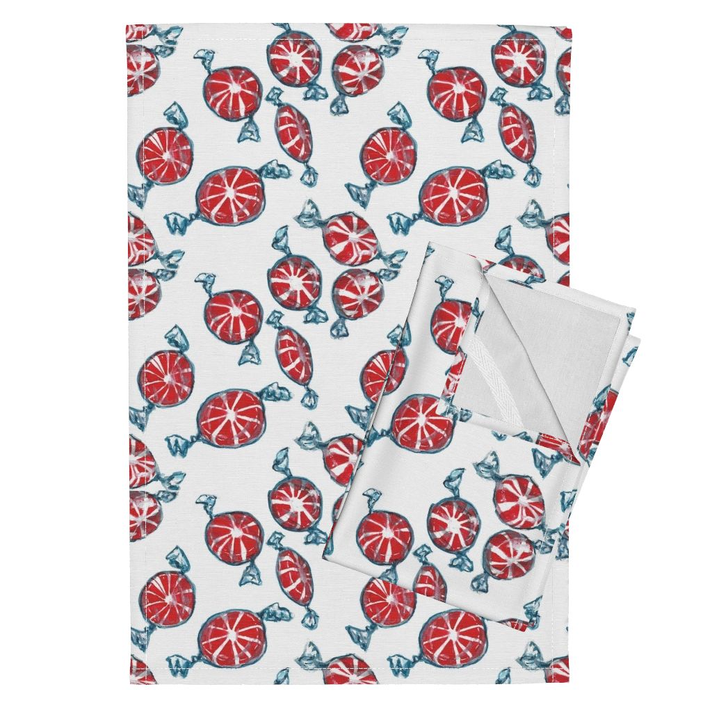 PeppermintCandiesTowel