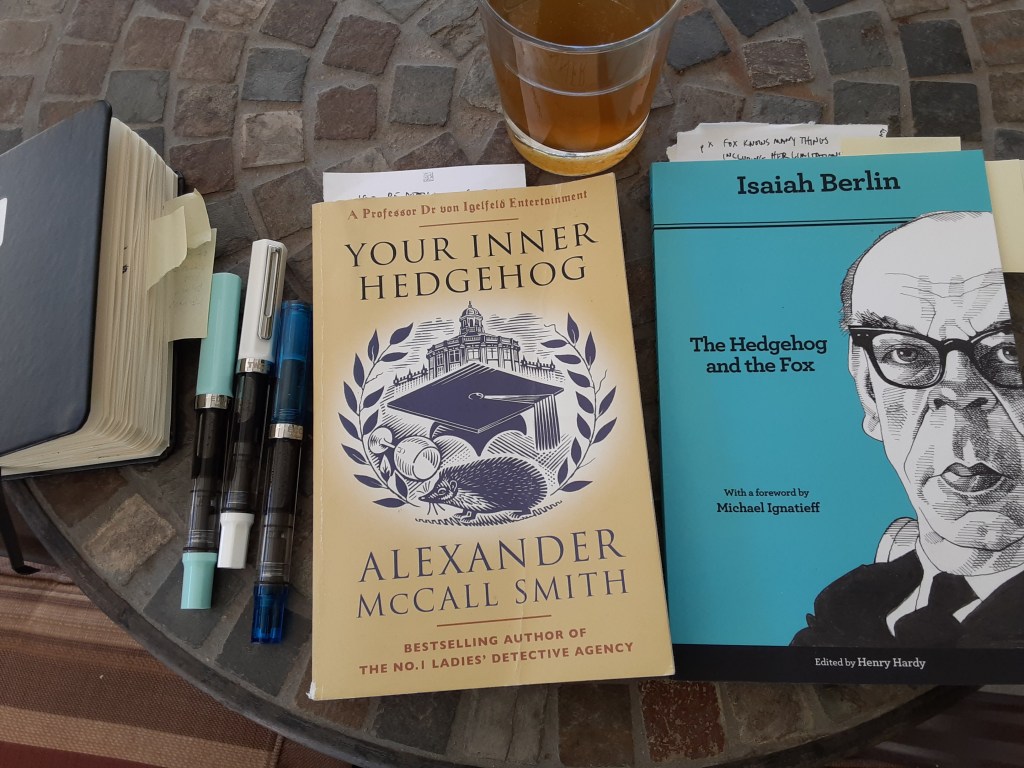 Hedgehogs, foxes, reading and making&nbsp;meaning