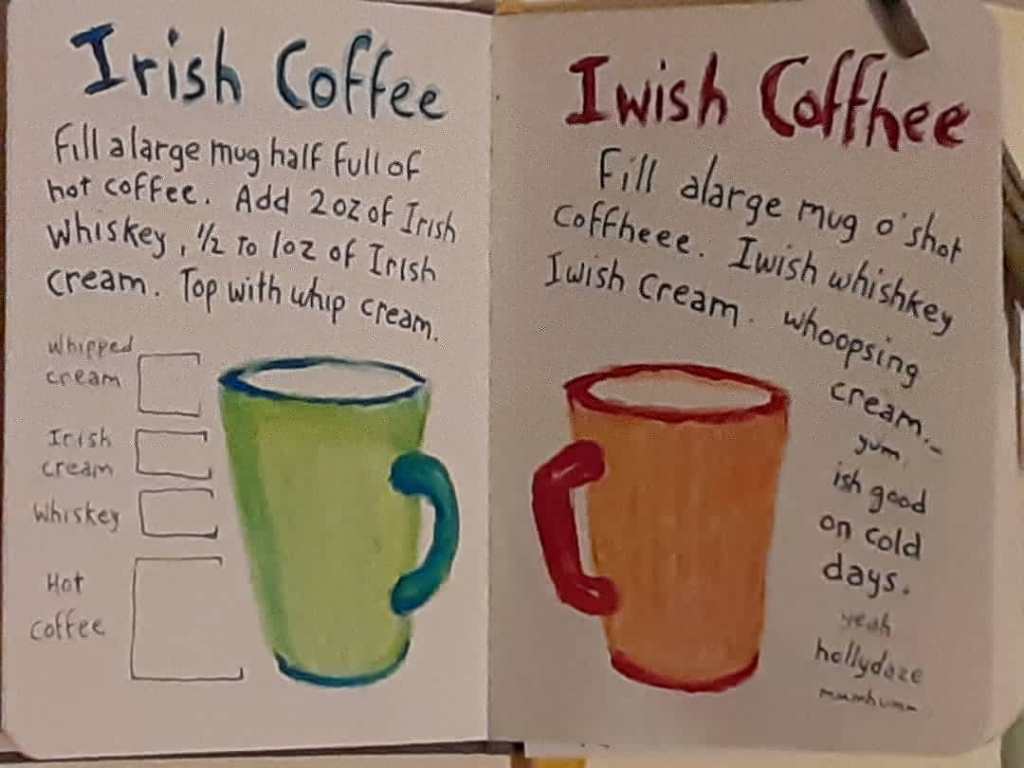 Happy holiday sketchbook