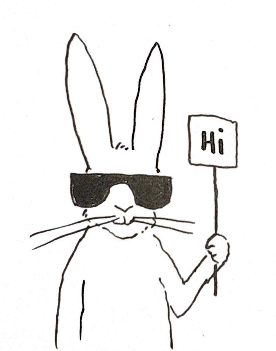 This Rabbit likes extra&nbsp;drawings