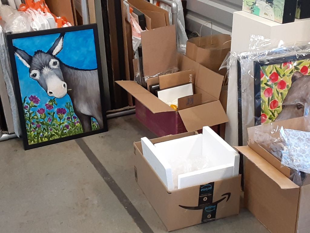 Delivery of art&nbsp;done