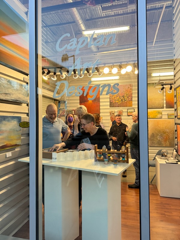 How my exhibit opening went