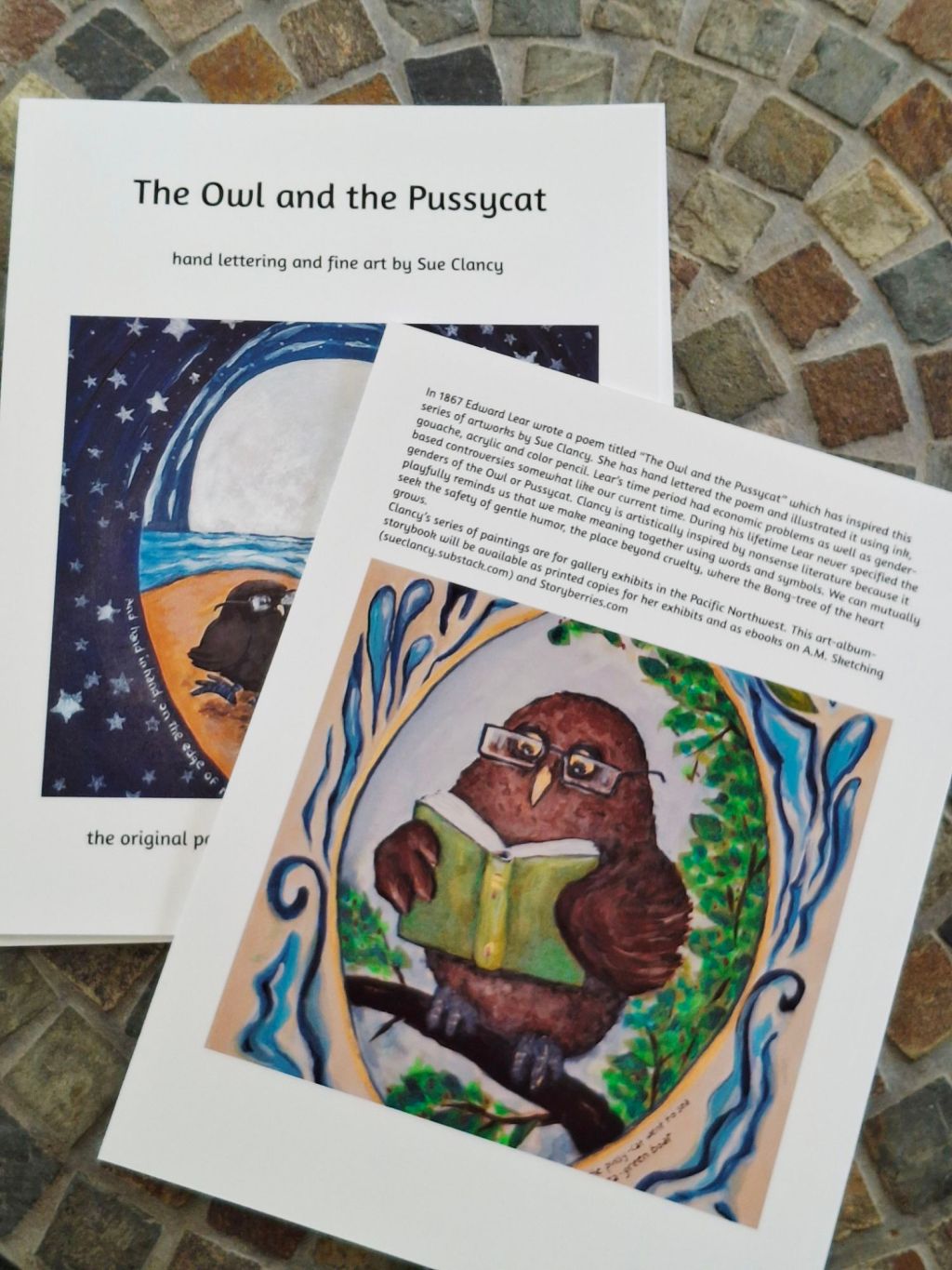 Opening party and an interview of me